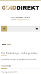 Mobile Screenshot of golddirekt.com